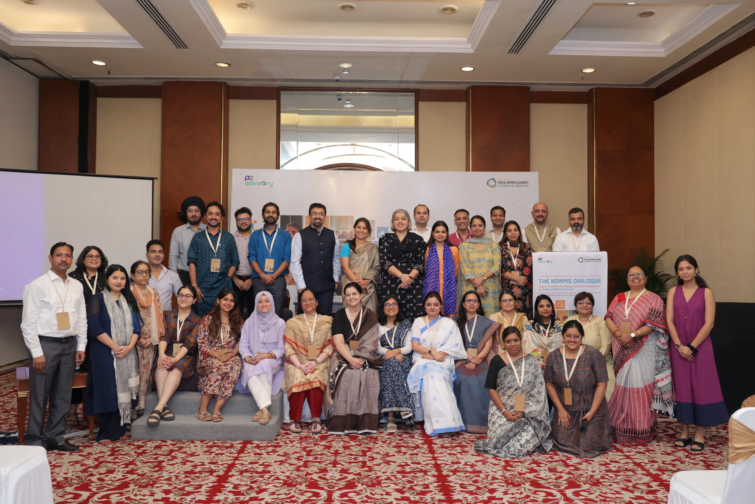The Norms Dialogue – Role of Entertainment Media and Cultural Champions for Adolescent Empowerment